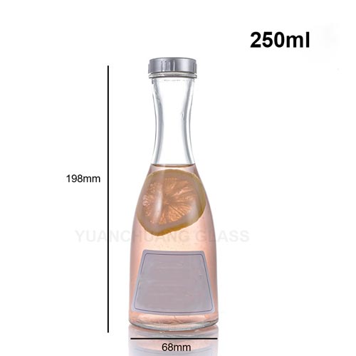 250ml 375ml 500ml Beverage Juice Glass Bottle