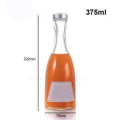 250ml 375ml 500ml Beverage Juice Glass Bottle