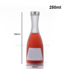 250ml 375ml 500ml Beverage Juice Glass Bottle