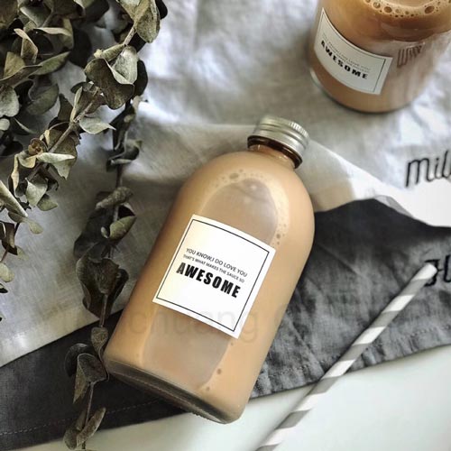 270ml 350ml 500ml Beverage Juice Milk Glass Bottle