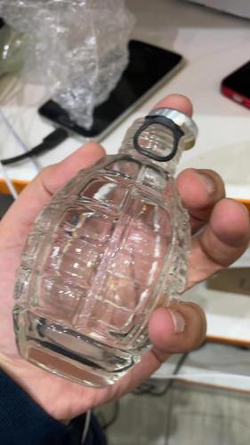 175ml Grenade-shaped beverage bottle