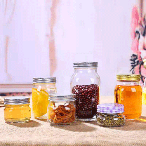 150ml 250ml 380ml 470ml 750ml 1000ml Glass Honey Jam Jar