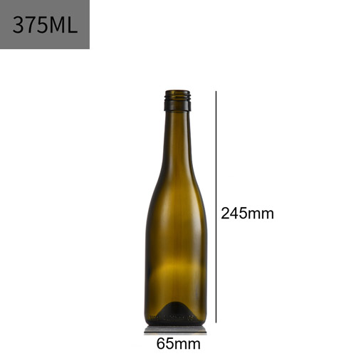 187ml 375ml 750ml 1500ml Green Brown Clear Rrosted Wine Bottle