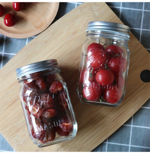 500ml 780ml Mason Jar with Straw
