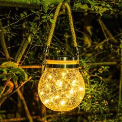 Christmas Ball Glass Gift Solar Lights Decorations Outdoor