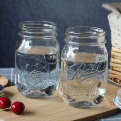 500ml 780ml Mason Jar with Straw