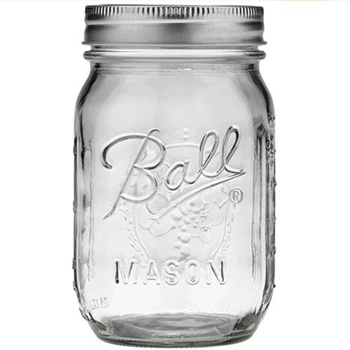 500ml 780ml Mason Jar with Straw