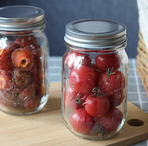 500ml 780ml Mason Jar with Straw