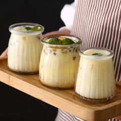 100ml 150ml 200ml Pudding Jelly Yogurt Glass Jar