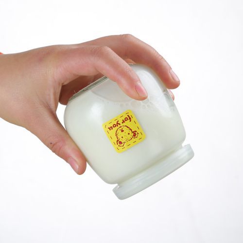 100ml 200ml 300ml 3oz 6oz 10oz Round Yoga Pudding Jelly Jam Glass Jar