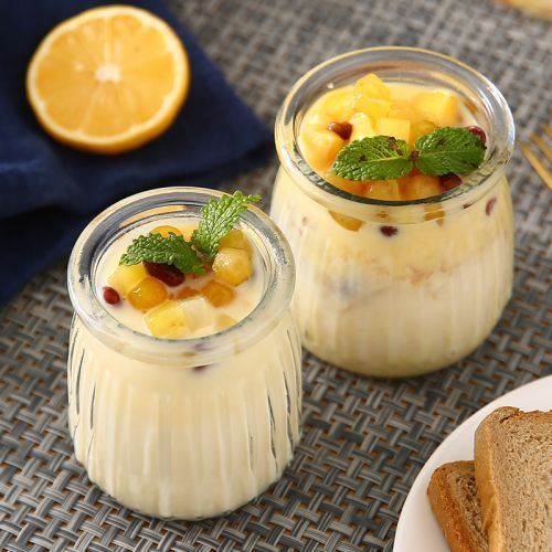 100ml 150ml 200ml Pudding Jelly Yogurt Glass Jar