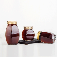 375ml 380ml 730ml Hexagon Honey Jam Jar