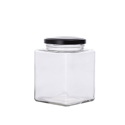 50ml 80ml 100ml 200ml 280ml 380ml 500ml 750ml Square Honey Glass Jar