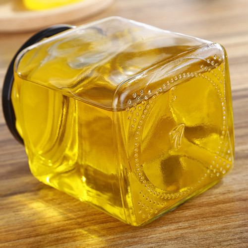 50ml 80ml 100ml 200ml 280ml 380ml 500ml 750ml Square Honey Glass Jar