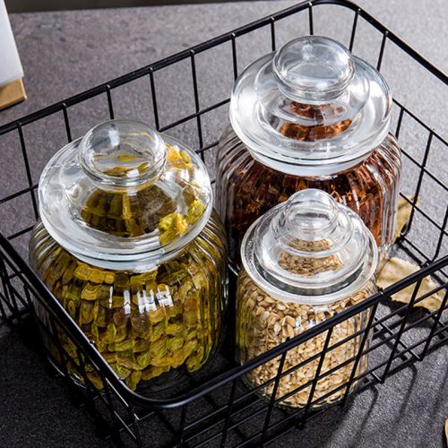 230ml 650ml 950ml 1350ml Food Glass Jar for Nut
