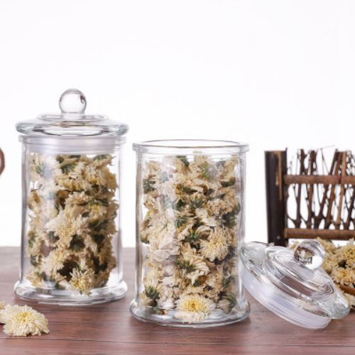 150ml 375ml 750ml Tea Storege Glass Jar