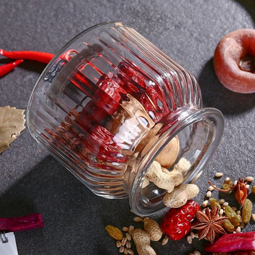 230ml 650ml 950ml 1350ml Food Glass Jar for Nut