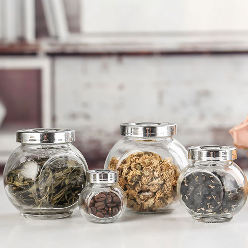 50ml 180ml 380ml 480ml Food Storage Glass Jar