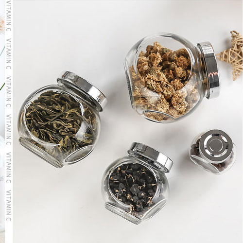 50ml 180ml 380ml 480ml Food Storage Glass Jar