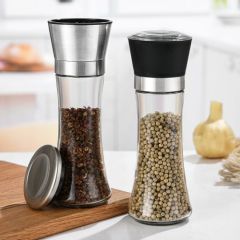 180ml 200ml Glass Pepper Grinder Bottle