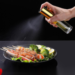 100ml Glass Oil Bottle with Spray