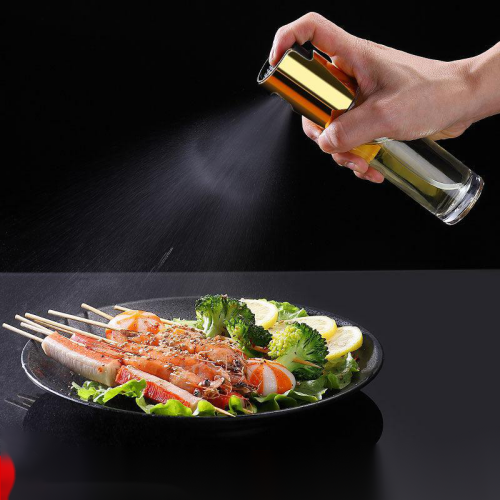 100ml Glass Oil Bottle with Spray