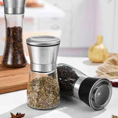 180ml 200ml Glass Pepper Grinder Bottle