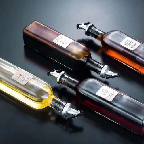 500ml Glass Bottle for Oil Vinegar Wine Sauce