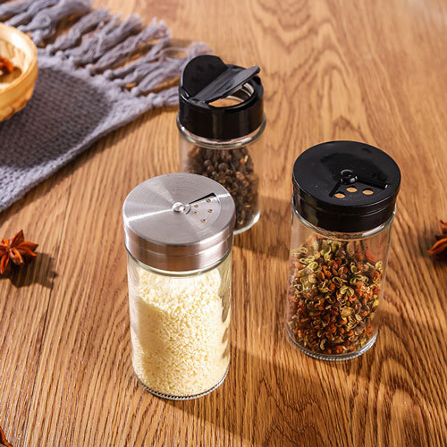 80ml 120ml Round Glass Bottle for Chili Pepper Cumin