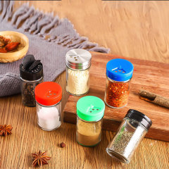 80ml 120ml Round Glass Bottle for Chili Pepper Cumin