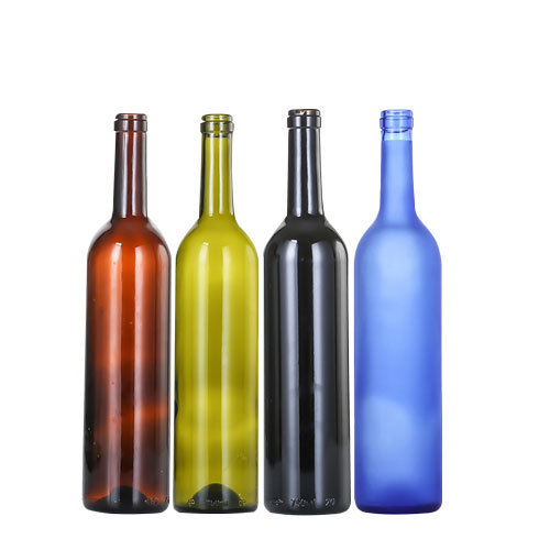 750ml Glass Wine Bottle for Bordeaux