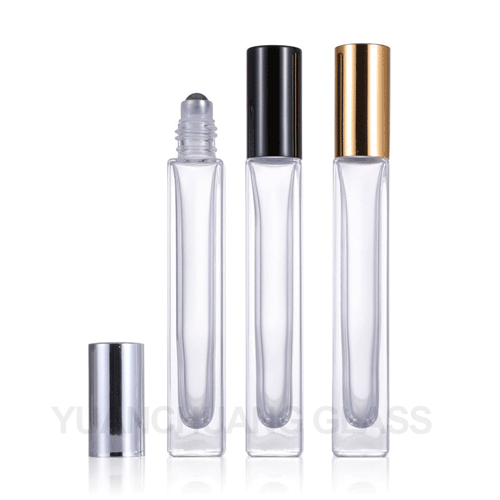 10ml Round Square Roll on Bottle
