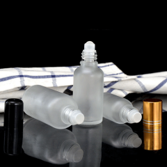 5ml 10ml 15ml 20ml 30ml 50ml 100ml Frosted Roller Glass Bottle