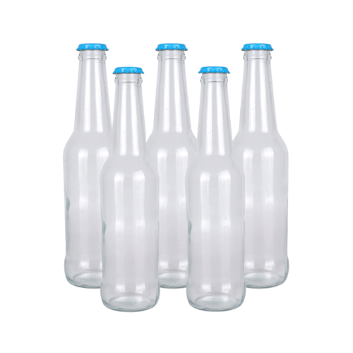 330ml Clear Amber Carbonated drink bottle for Coke, Sprite, Sparkling Water