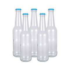 250ml 275ml 330ml 500ml Clear Amber Glass Bottle for Beer