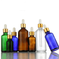 5ml 10ml 15ml 20ml 30ml 50ml 100ml Boston Bottle Blue Essential Oil Bottle