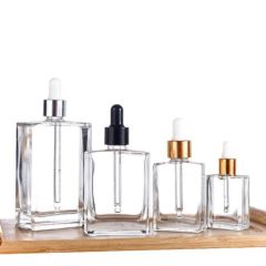 15ml 30ml 50ml 100ml Square Glass Bottle