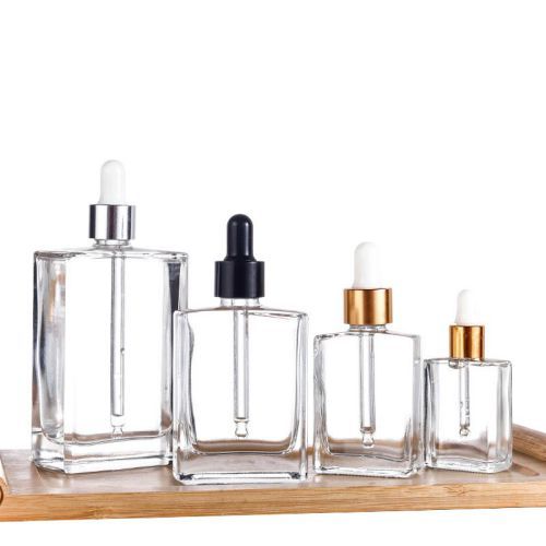 15ml 30ml 50ml 100ml Square Glass Bottle