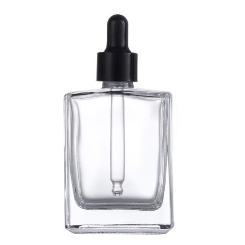 15ml 30ml 50ml 100ml Square Glass Bottle