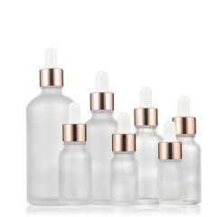 5ml 10ml 15ml 20ml 30ml 50ml 100ml Transparent Frosted Essential Oil Glass Bottle