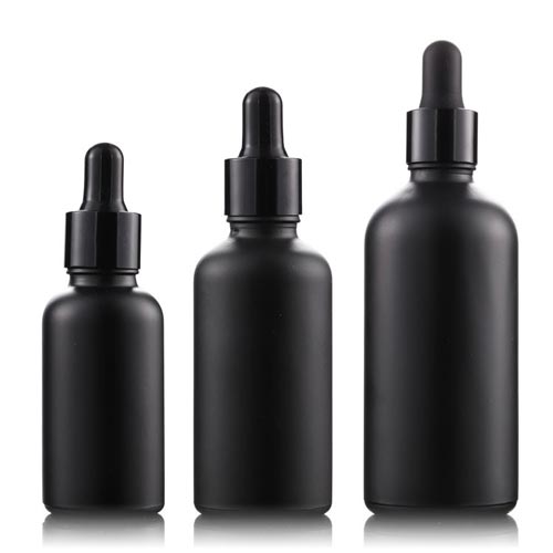 5ml 10ml 15ml 20ml 30ml 50ml 100ml Black Essential Oil Bottle