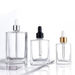 15ml 30ml 50ml 100ml Square Glass Bottle