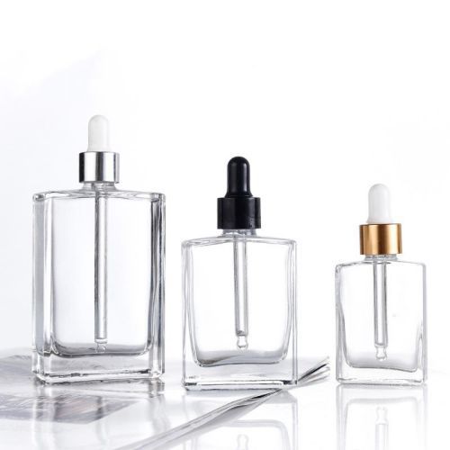 15ml 30ml 50ml 100ml Square Glass Bottle