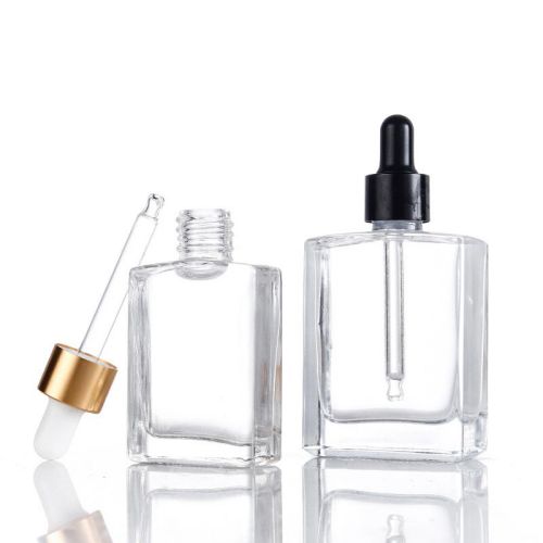 15ml 30ml 50ml 100ml Square Glass Bottle