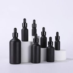 5ml 10ml 15ml 20ml 30ml 50ml 100ml Black Essential Oil Bottle