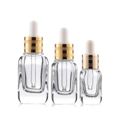 10ml 20ml 40ml Square Essential oil Glass Bottle