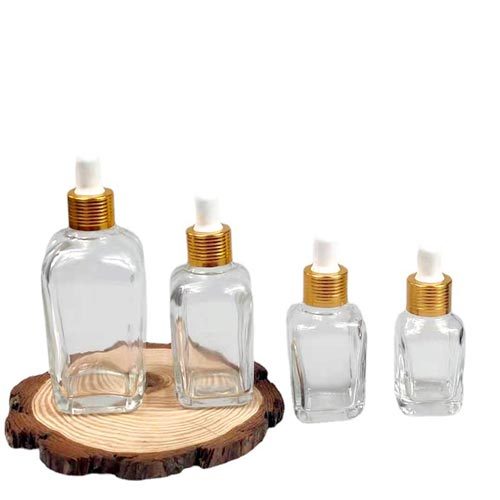 10ml 20ml 30ml 50ml 100ml Amber Transparent Essential Oil Glass Bottle