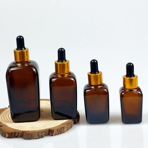 10ml 20ml 30ml 50ml 100ml Amber Transparent Essential Oil Glass Bottle