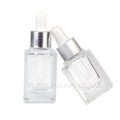 20ml 25ml Square Glass Bottle