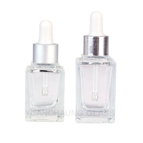 20ml 25ml Square Glass Bottle
